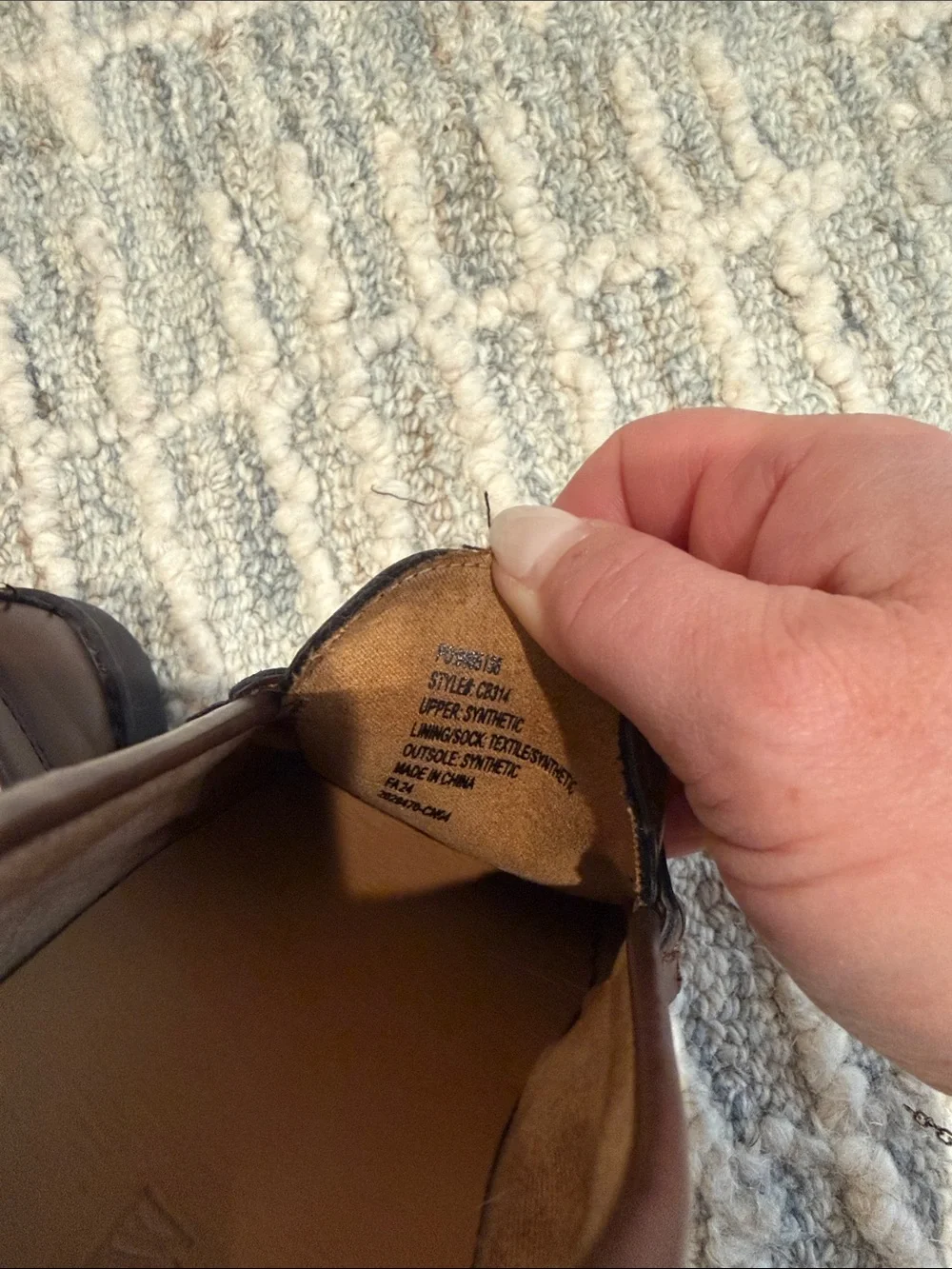 J. Crew Factory Boys' Brown Leather Penny Loafers